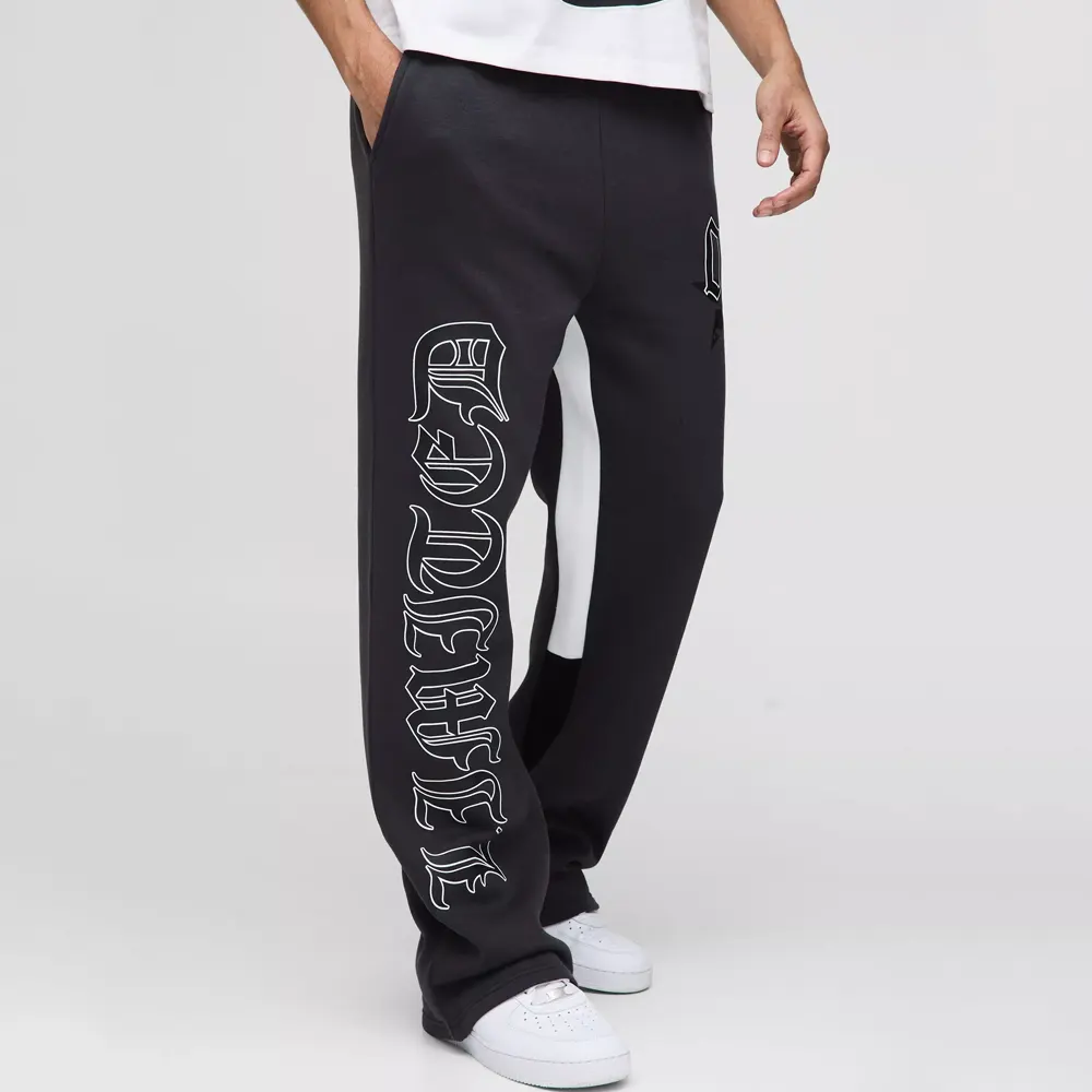 Relaxed Flare Star Limited Printed Varsity Gusset Jogger